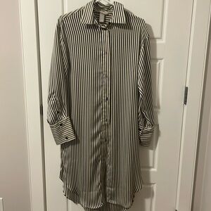 H&M long dress shirt